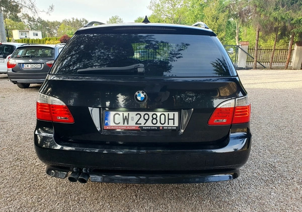 BMW Seria 5 cena 29990 przebieg: 226000, rok produkcji 2008 z Włocławek małe 466